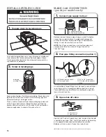 Предварительный просмотр 10 страницы Whirlpool WGD9151YW Installation Manual