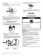 Предварительный просмотр 10 страницы Whirlpool WGD9200SQ Installation Instructions Manual