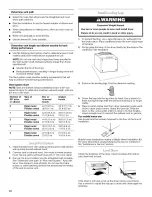 Preview for 12 page of Whirlpool WGD9200SQ1 Use & Care Manual