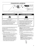 Preview for 37 page of Whirlpool WGD9200SQ1 Use & Care Manual