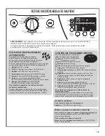 Preview for 15 page of Whirlpool WGD9250 Use And Care Manual