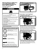 Preview for 10 page of Whirlpool WGD9500EC Installation Instructions Manual