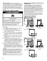 Preview for 28 page of Whirlpool WGD9500EC Installation Instructions Manual