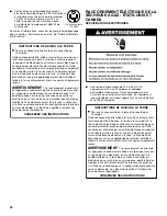 Preview for 30 page of Whirlpool WGD9500EC Installation Instructions Manual