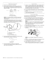 Предварительный просмотр 13 страницы Whirlpool WGD9500T Use And Care Manual