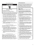 Preview for 5 page of Whirlpool WGFBLT Installation Instructions Manual