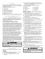 Preview for 5 page of Whirlpool WGFD28 Installation Instructions Manual