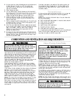 Preview for 8 page of Whirlpool WGFD28 Installation Instructions Manual