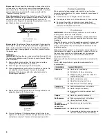 Preview for 6 page of Whirlpool WGG555S0BB Use And Care Manual