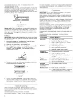 Preview for 6 page of Whirlpool WGG555SOB Use & Care Manual