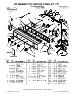 Preview for 1 page of Whirlpool WGT3300SQ0 Parts List