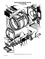 Preview for 5 page of Whirlpool WGT3300SQ0 Parts List