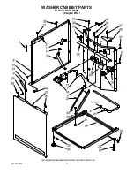 Preview for 11 page of Whirlpool WGT3300SQ0 Parts List