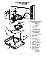 Preview for 14 page of Whirlpool WGT3300SQ0 Parts List