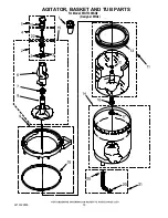 Preview for 15 page of Whirlpool WGT3300SQ0 Parts List