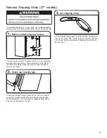 Preview for 13 page of Whirlpool WGT4027EW Installation Instructions Manual