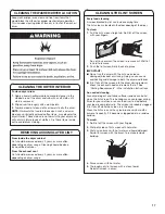 Preview for 17 page of Whirlpool WGT4027HW Use And Care Manual