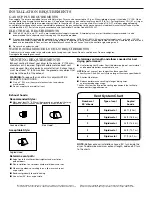 Preview for 4 page of Whirlpool WGTLV27F Manual