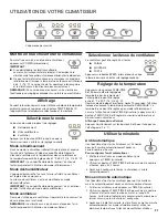 Предварительный просмотр 21 страницы Whirlpool WHAP121AW Use And Care Manual