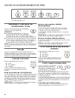 Предварительный просмотр 34 страницы Whirlpool WHAP121AW Use And Care Manual