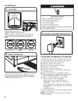 Предварительный просмотр 24 страницы Whirlpool WHD3090GW Use & Care Manual