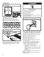 Предварительный просмотр 24 страницы Whirlpool WHD5090GW Use & Care Manual