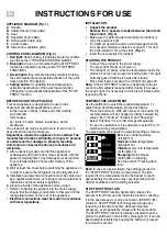 Whirlpool WHE2535 F Instructions For Use Manual preview