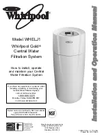 Preview for 1 page of Whirlpool WHELJ1 Installation And Operation Manual