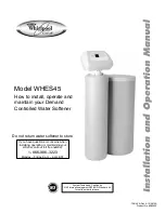 Предварительный просмотр 1 страницы Whirlpool WHES45 Installation And Operation Manual