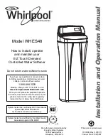 Whirlpool WHES48 Installation & Operation Manual preview