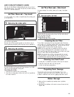 Preview for 19 page of Whirlpool WHHW182AW Use And Care Manual