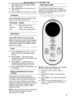 Preview for 5 page of Whirlpool Whispure Use & Care Manual