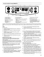 Предварительный просмотр 21 страницы Whirlpool WHKM-D10 Use & Care Manual