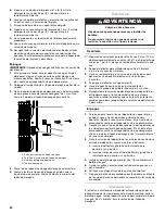 Предварительный просмотр 24 страницы Whirlpool WHKM-D10 Use & Care Manual