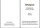 Whirlpool WHR43WEE Use And Care Manual предпросмотр