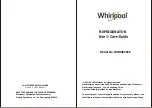 Preview for 1 page of Whirlpool WHR46TS1E Use & Care Manual