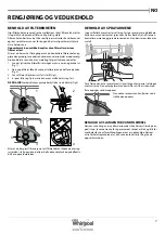 Предварительный просмотр 39 страницы Whirlpool WIC3C24PE FULL Daily Reference Manual