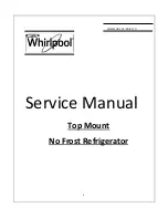 Whirlpool WIN852 GS Service Manual предпросмотр