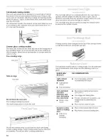 Preview for 10 page of Whirlpool WKP85800 Use & Care Manual