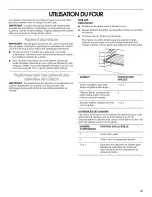 Preview for 21 page of Whirlpool WLE30300 Use & Care Manual