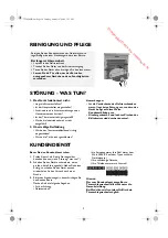 Preview for 9 page of Whirlpool WM1510W Instructions For Use Manual