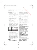 Preview for 24 page of Whirlpool WM1510W Instructions For Use Manual