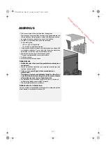 Preview for 111 page of Whirlpool WM1510W Instructions For Use Manual