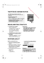 Preview for 146 page of Whirlpool WM1510W Instructions For Use Manual