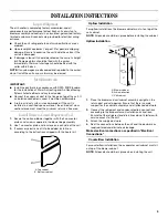 Preview for 5 page of Whirlpool WMAHM Installation Instructions Manual