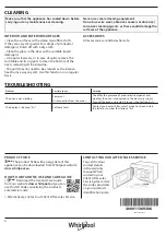 Preview for 4 page of Whirlpool WMBN5 R3 PT Daily Reference Manual