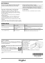 Preview for 8 page of Whirlpool WMBN5 R3 PT Daily Reference Manual