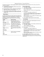 Preview for 12 page of Whirlpool wmc50522 Use & Care Manual