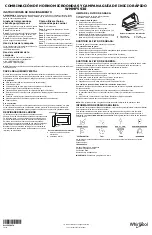 Preview for 2 page of Whirlpool WMMF5930 Quick Start Manual