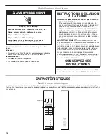 Предварительный просмотр 18 страницы Whirlpool WMT50011KS User Manual